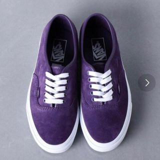 ヴァンズ(VANS)のvans オーセンティック　24(スニーカー)