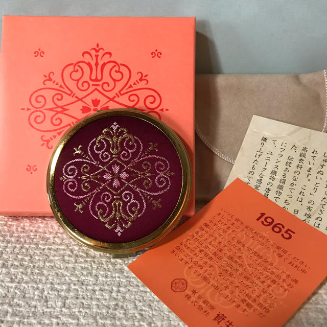 SHISEIDO (資生堂)(シセイドウ)の資生堂　花椿記念品　ノベルティ　1965年　未使用品 エンタメ/ホビーの美術品/アンティーク(その他)の商品写真