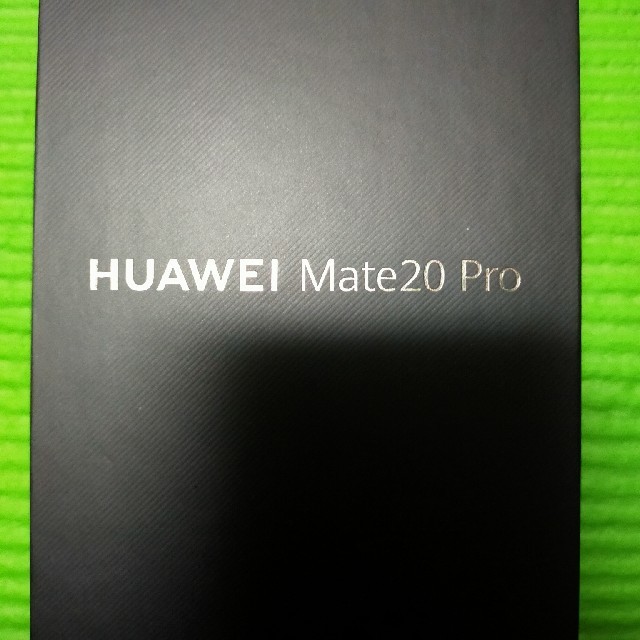 スマホ/家電/カメラHuawei Huawei Mate 20 Pro　国内SIMフリー版