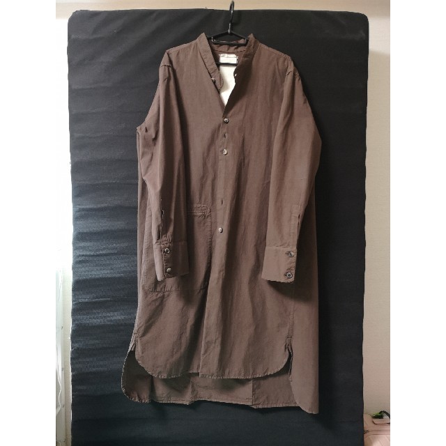 Omar Afridi 19AW Omar Shirt ロングシャツ ブラウン | www