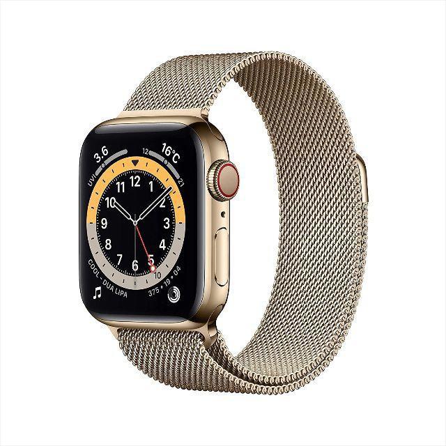 有名ブランド Apple Watch ６ Watch Cellularモデル】Apple + GPS / 【40mm - 腕時計(デジタル)