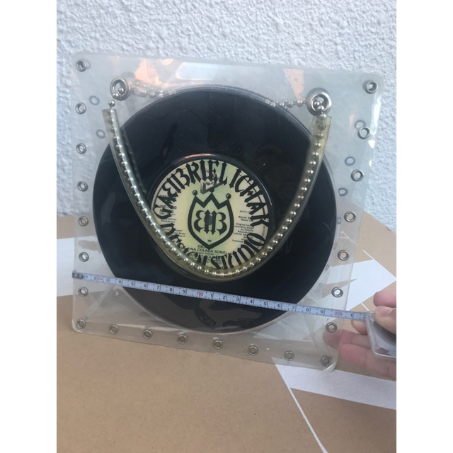 Jean-Paul GAULTIER(ジャンポールゴルチエ)の90s VINTAGE   PVC record handbag レディースのバッグ(ショルダーバッグ)の商品写真