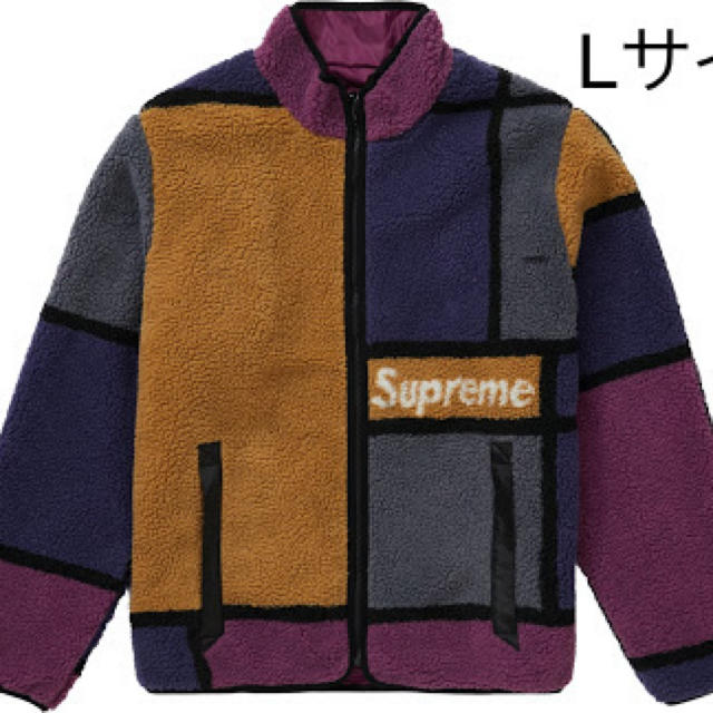 ジャケット/アウターsupreme Reversible Colorblocked Fleece