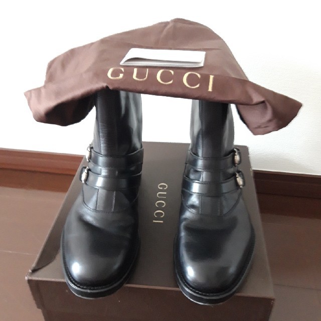 【現品限り一斉値下げ！】 Gucci GUCCI　ブーツ　美品 - ブーツ