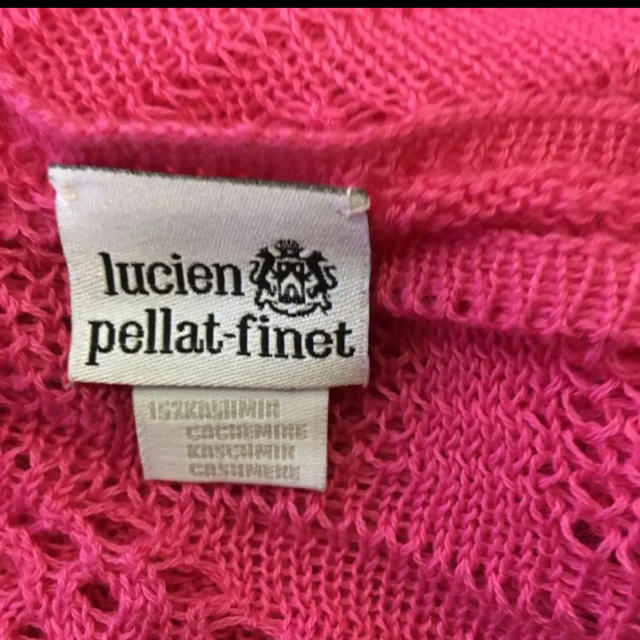 Lucien pellat-finet(ルシアンペラフィネ)のルシアンペラフィネ、 ストールカシミヤ×コットン メンズのファッション小物(ストール)の商品写真