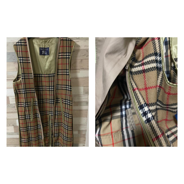 BURBERRY(バーバリー)の【バーバリー】ライナー付き　ステンカラーコート レディースのジャケット/アウター(ロングコート)の商品写真