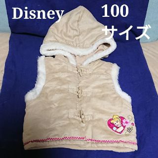 シンデレラ(シンデレラ)のディズニー プリンセス シンデレラ ベスト １日着用 冬服 3T 95 100(Tシャツ/カットソー)