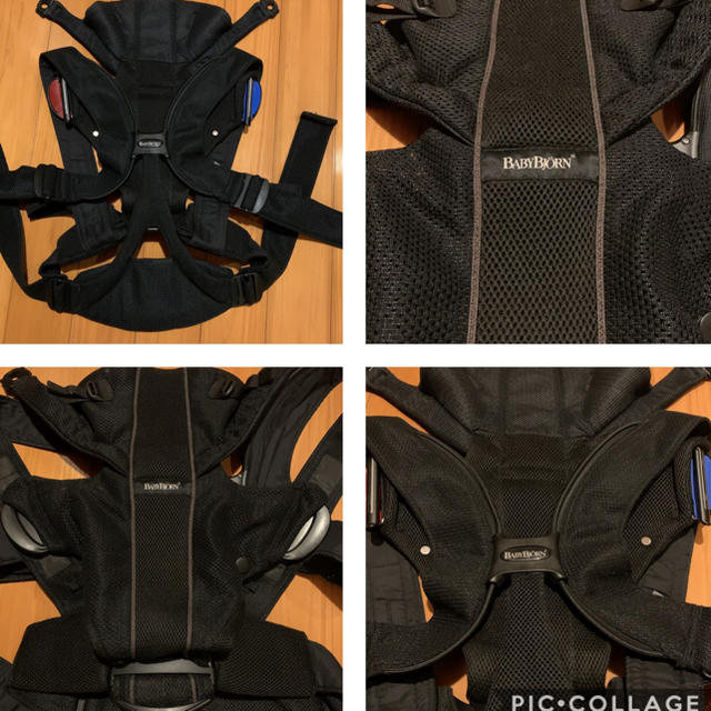 BABYBJORN(ベビービョルン)のベビービョルン 抱っこ紐 ベビーキャリアミラクルメッシュ 美品 キッズ/ベビー/マタニティの外出/移動用品(抱っこひも/おんぶひも)の商品写真