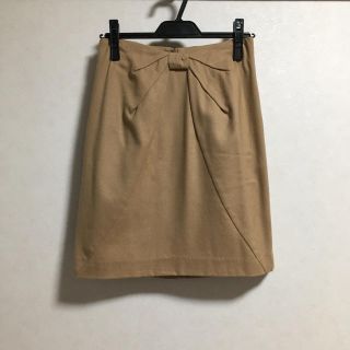 プロポーションボディドレッシング(PROPORTION BODY DRESSING)の【プロポ】ベージュタイトスカート(ひざ丈スカート)