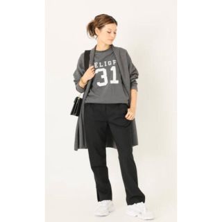 ドゥーズィエムクラス(DEUXIEME CLASSE)の新品 Twins cotton ショートガウン/グレー(ガウンコート)