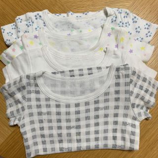 コンビミニ(Combi mini)のコンビミニ　肌着80  半袖Tシャツ　4枚セット(肌着/下着)