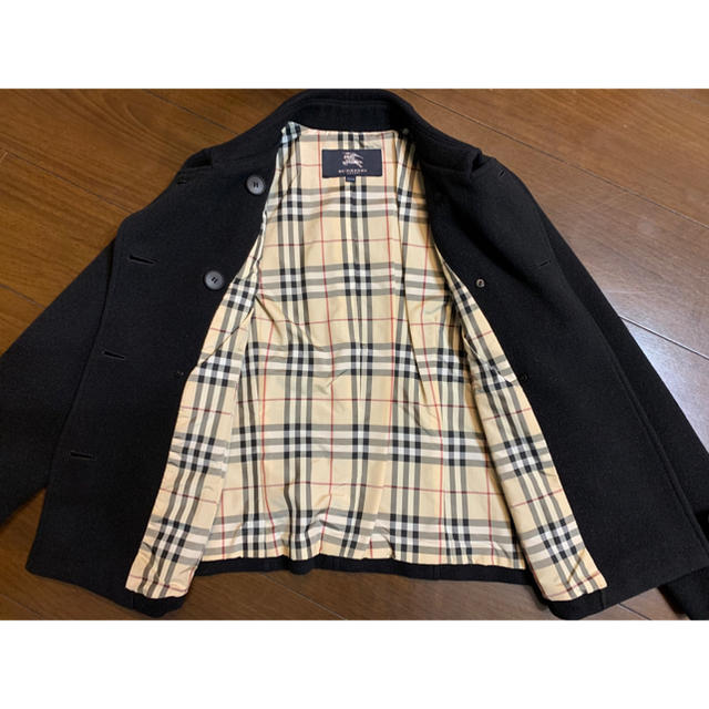 BURBERRY(バーバリー)の★予約済★BURBERRYバーバリー Pコート黒 キッズ女子 レディース 150 キッズ/ベビー/マタニティのキッズ服女の子用(90cm~)(コート)の商品写真