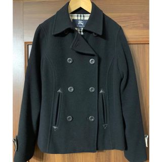 バーバリー(BURBERRY)の★予約済★BURBERRYバーバリー Pコート黒 キッズ女子 レディース 150(コート)