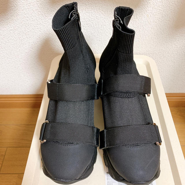SNIDEL(スナイデル)のsnidel スニーカーソールショートブーツ レディースの靴/シューズ(スニーカー)の商品写真