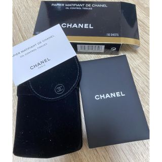 シャネル(CHANEL)の【新品未使用】CHANEL オイルコントロールティッシュ(あぶらとり紙)