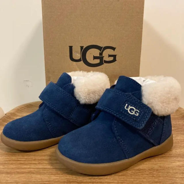 UGG アグ 13.5cm トドラー ブーツ NOLEN ノーレン ネイビー www