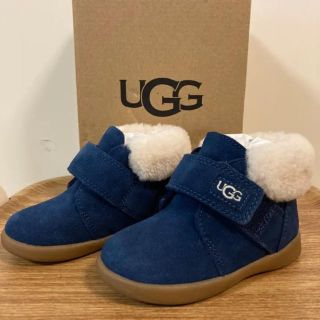 アグ(UGG)のUGG アグ 13.5cm トドラー ブーツ NOLEN  ノーレン ネイビー(ブーツ)