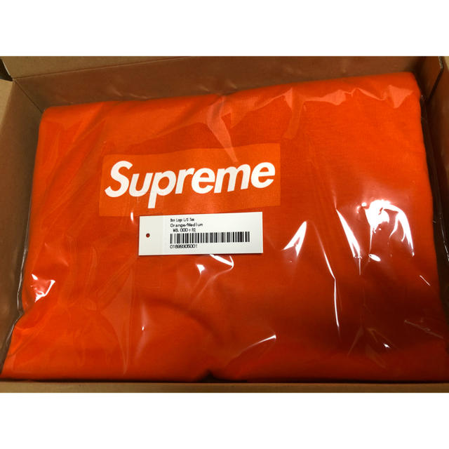 Supreme(シュプリーム)のSupreme Box Logo L/S ロングスリーブ M  メンズのトップス(Tシャツ/カットソー(七分/長袖))の商品写真