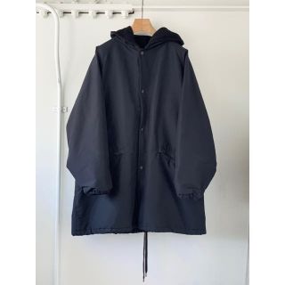 コモリ(COMOLI)の【20AW/新品】comoli コットンシルク フーデッドコート サイズ 1(その他)