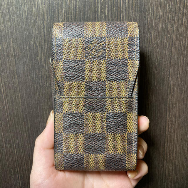 LOUIS VUITTON(ルイヴィトン)のルイヴィトン Louis Vuitton  ダミエ シガレットケース メンズのファッション小物(タバコグッズ)の商品写真