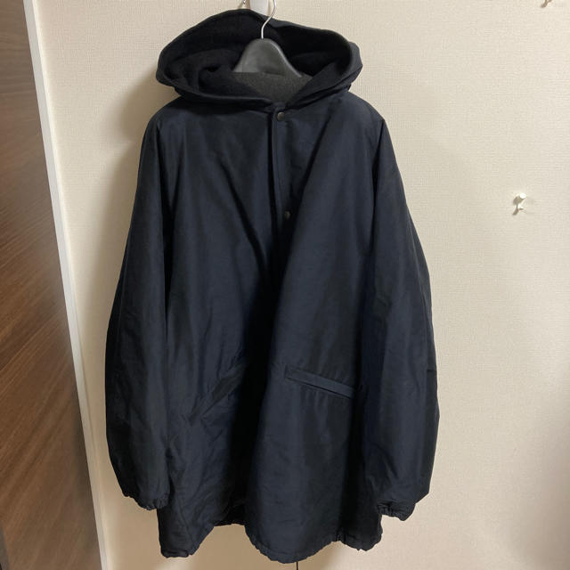 COMOLI(コモリ)のcomoli コットンシルクフーデッドコート　size3 メンズのジャケット/アウター(その他)の商品写真
