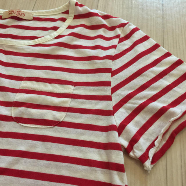 SM2(サマンサモスモス)のボーダーT レディースのトップス(Tシャツ(半袖/袖なし))の商品写真