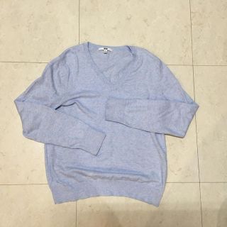 ユニクロ(UNIQLO)のUNIQLO  Vネックニット L(ニット/セーター)