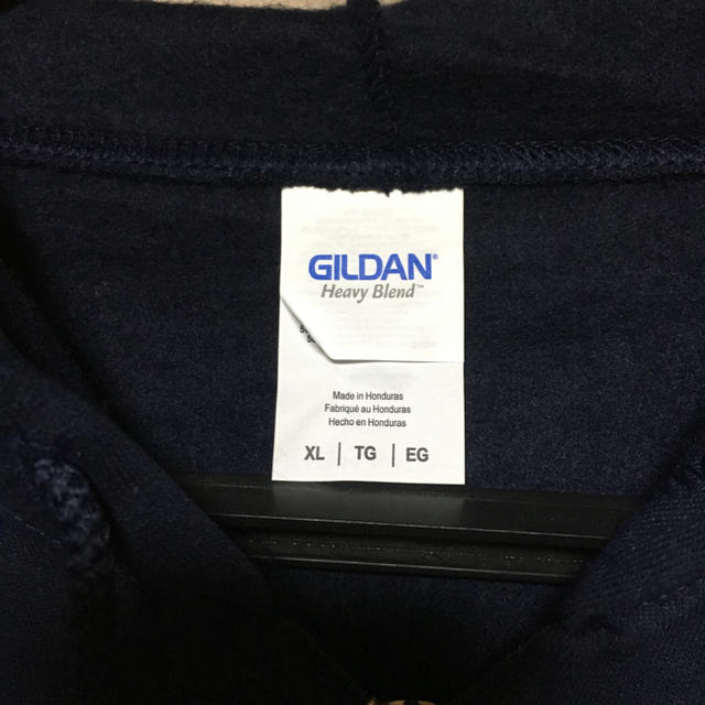 GILDAN(ギルタン)の新品 GILDAN ギルダン ジップアップパーカー ネイビー 紺 XL メンズのトップス(パーカー)の商品写真