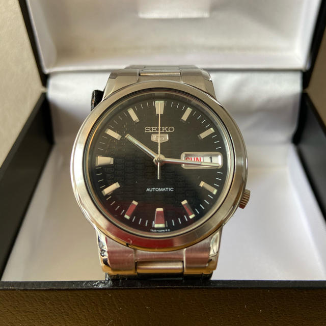 SEIKO 5  自動巻き腕時計