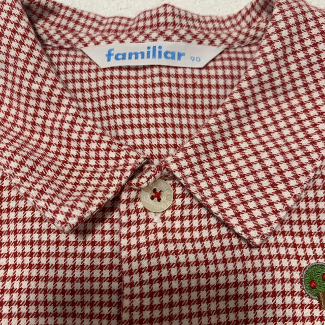 familiar(ファミリア)のファミリア♡シャツ　ブラウス キッズ/ベビー/マタニティのキッズ服男の子用(90cm~)(ブラウス)の商品写真