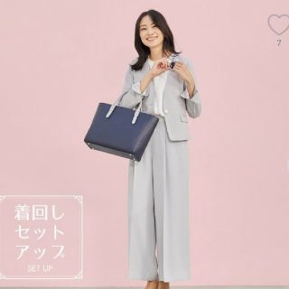 アオキ(AOKI)のAOKI　スーツ　ノーカラージャケット(スーツ)