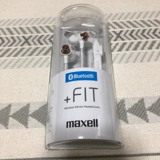 マクセル(maxell)のmaxell +Fit Wireless Stereo Headphones(ヘッドフォン/イヤフォン)