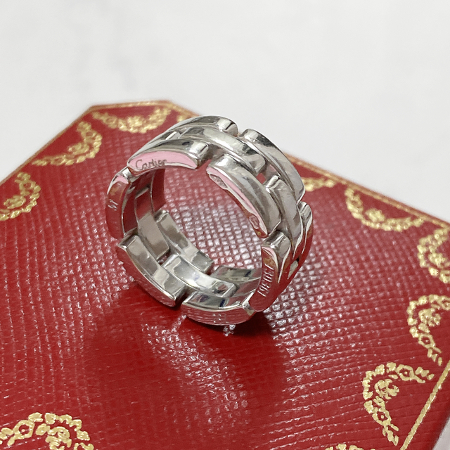 本命ギフト Cartier #51 マイヨンパンテールリング WG 【お値下げ】カルティエ リング(指輪)