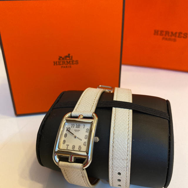 希少 黒入荷！ Hermes エルメスケープコッド - 腕時計 ...