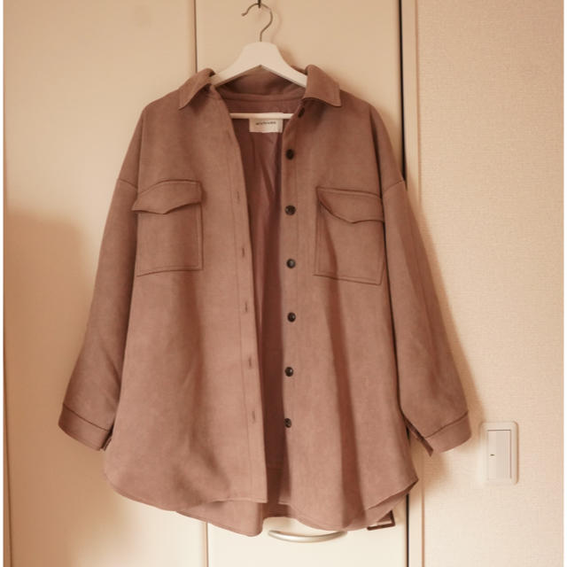 archives(アルシーヴ)のベルト付き　シャツジャケット レディースのジャケット/アウター(その他)の商品写真
