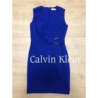 カルバンクライン(Calvin Klein)のCalvin Klein カルバンクライン ワンピース フォーマル ドレス at(ひざ丈ワンピース)