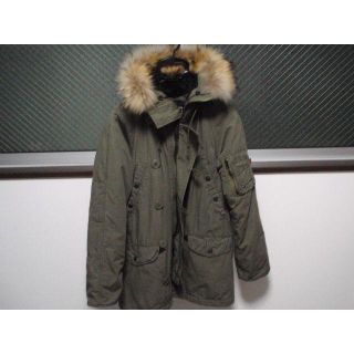 アルファインダストリーズ(ALPHA INDUSTRIES)のアルファ Ｎ３Ｂ ３６インチ Ｓ タイト フライトジャケット コットン(ミリタリージャケット)