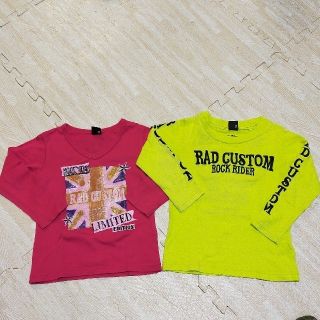 ラッドカスタム(RAD CUSTOM)のラッドカスタム  ロンＴ3枚set  100cm(Tシャツ/カットソー)