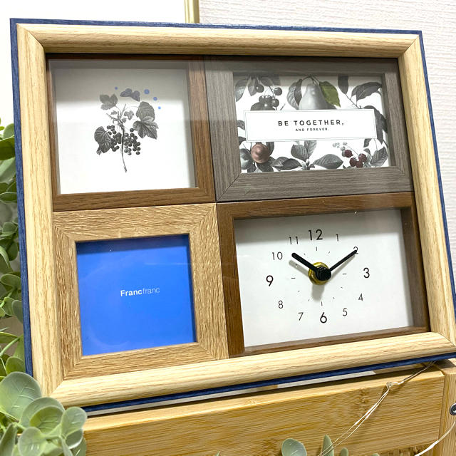 Francfranc(フランフラン)のルーク様専用 インテリア/住まい/日用品のインテリア小物(置時計)の商品写真