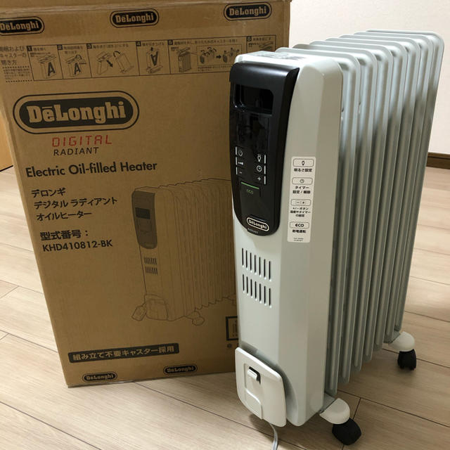 DeLonghi - デロンギ デジタル ラディアント オイルヒーター ...