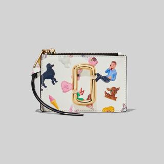 マークジェイコブス(MARC JACOBS)のMARC JACOBS トップ ジップ マルチ ウォレット(パスケース/IDカードホルダー)