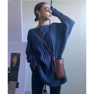 アメリヴィンテージ(Ameri VINTAGE)のアメリヴィンテージ　SHEER SLEEVE PLEATS KNIT(ニット/セーター)