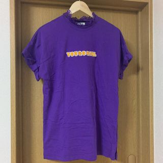 ジュエティ(jouetie)のjouetie レースTシャツ　パープル(Tシャツ(半袖/袖なし))