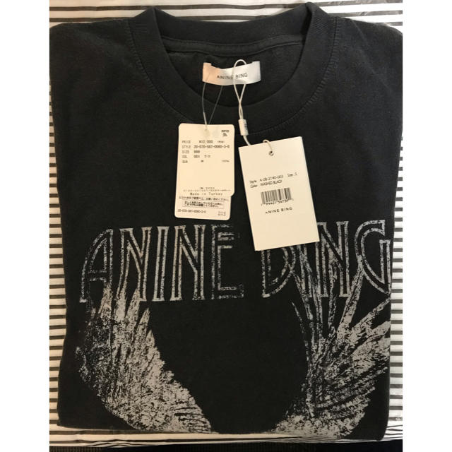 ANINE BING アニービン EAGLE print Tシャツ