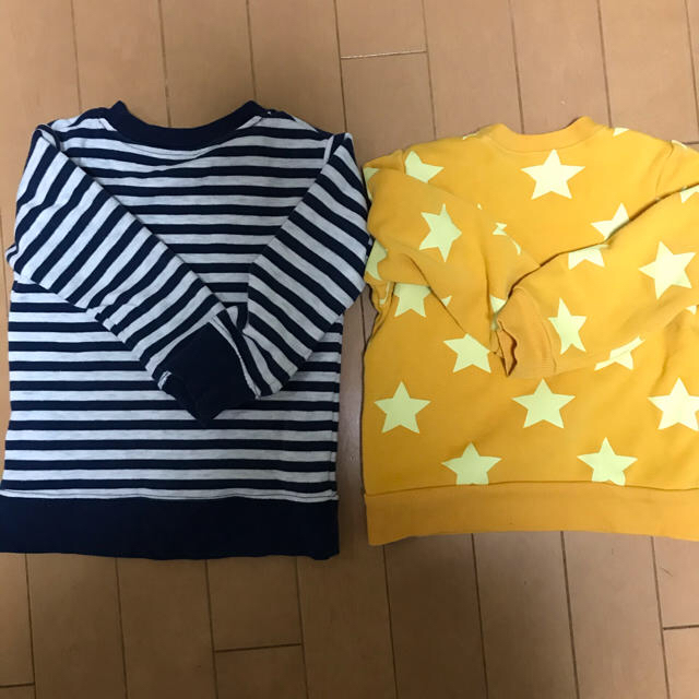 トレーナー  セット サイズ95 キッズ/ベビー/マタニティのキッズ服男の子用(90cm~)(Tシャツ/カットソー)の商品写真