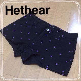 ヘザー(heather)のみゆ様♡Heatherハート柄ショーパン(ショートパンツ)