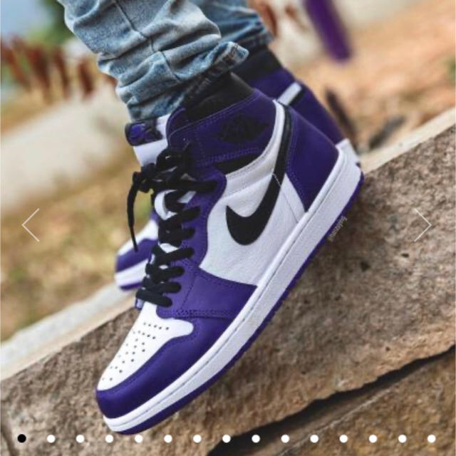 【28.5cm】AIR JORDAN1 COURT PURPLE