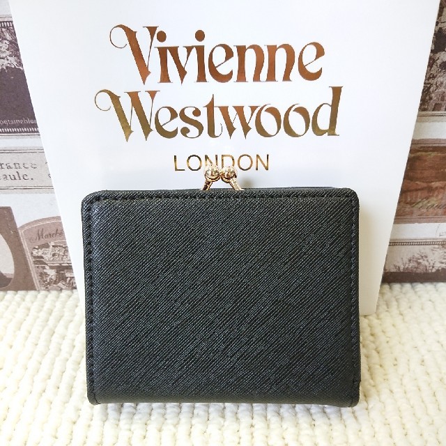 【在庫限り‼︎】Vivienne Westwood 折り財布　ブラック　人気品