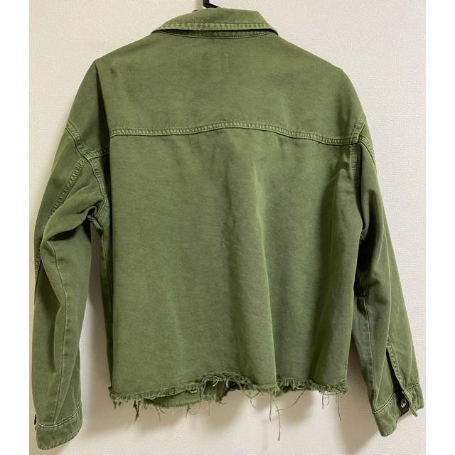 【ZARA】カーキジャケット 【ZARA】カーキジャケット