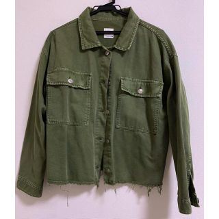 ザラ(ZARA)の【ZARA】カーキジャケット(ミリタリージャケット)